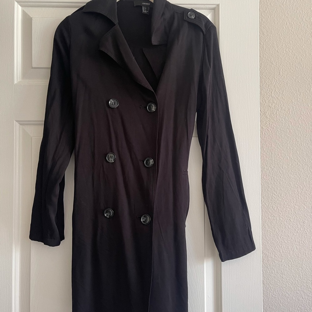 Forever 21 lightweight trench style coat